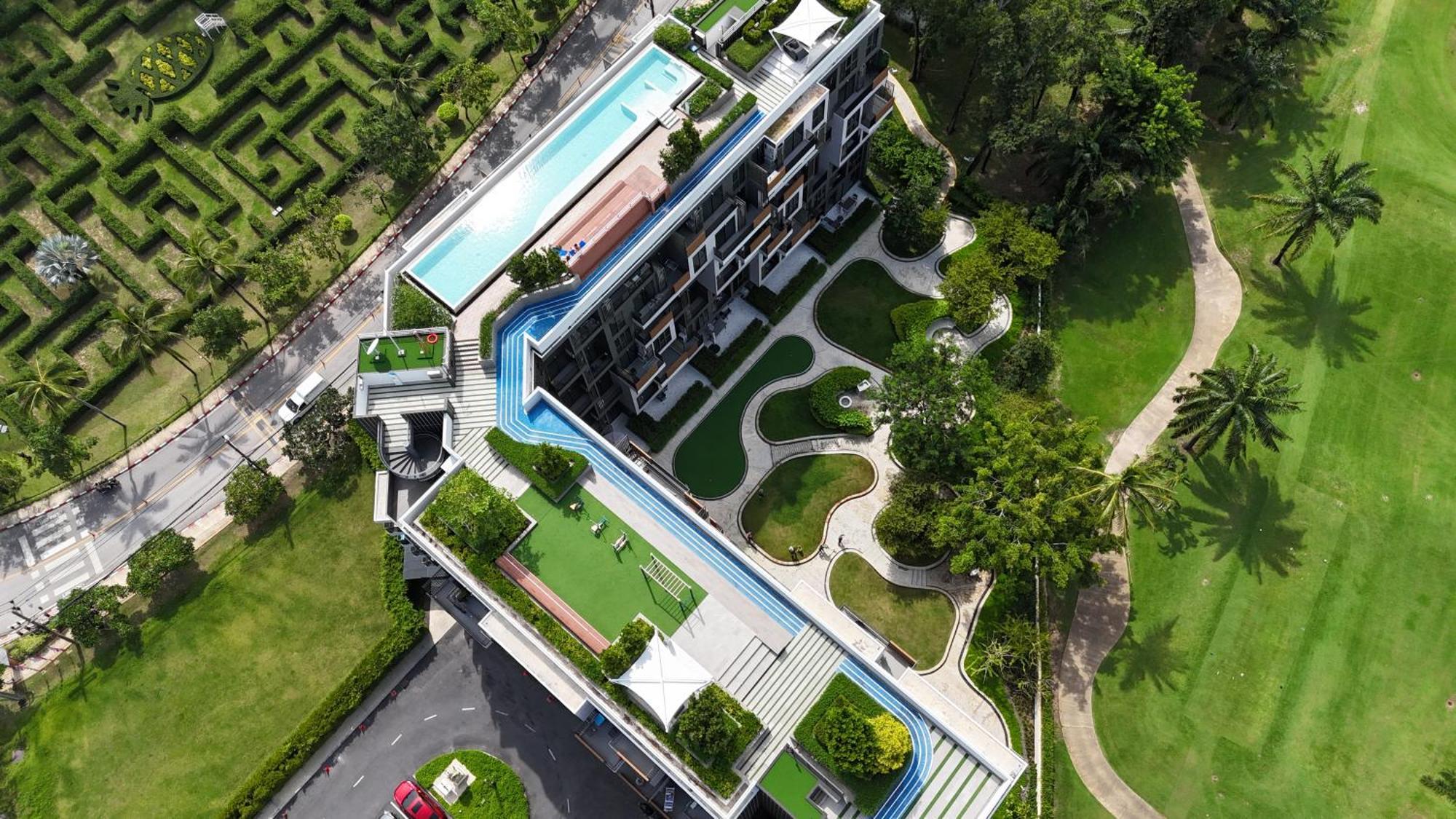 Sky Park Laguna 1Bdr Lake View تالانغ المظهر الخارجي الصورة